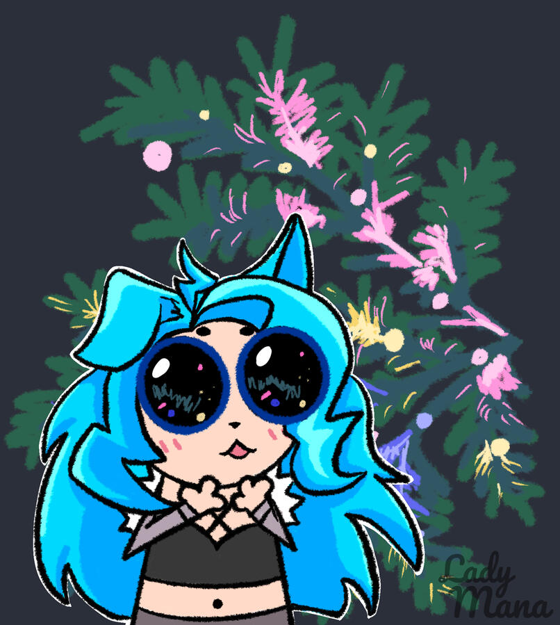 itsLadyMana - cimmas treee!!